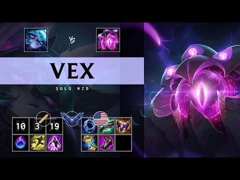 Vex Mid vs Vel'Koz: Godlike - NA Diamond Patch 25.S1.1