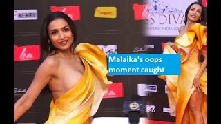 Oops! Malaika Aroras risky dress exposes her asset