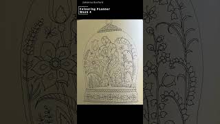 Johanna Basford Colouring  Planner week 4