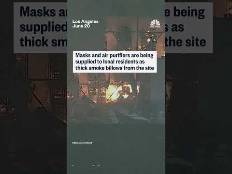State of emergency proclaimed over LA facility fire