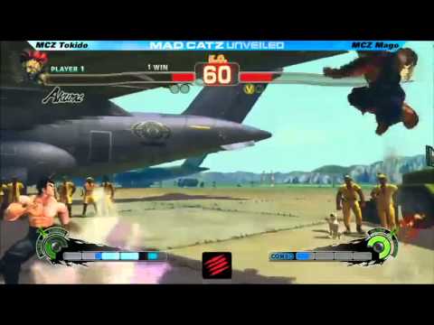 Super Street Fighter 4 AE 2012 Mago (Fei) vs Tokido (Ak/Go) Mad Catz Unveiled