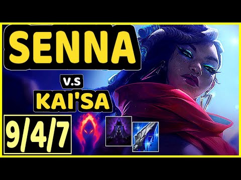 BRTT (SENNA) vs KAI'SA - 9/4/7 KDA BOTTOM ADC GAMEPLAY - BR Ranked GRANDMASTER