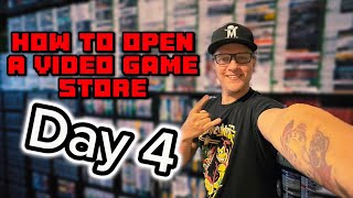 DAY 4 - Opening A Retro Video Game Store