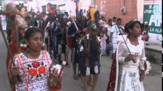 preview picture of video 'Danza de la Conquista, San Pedro Amuzgos, día de la Virgen de Guadalupe'