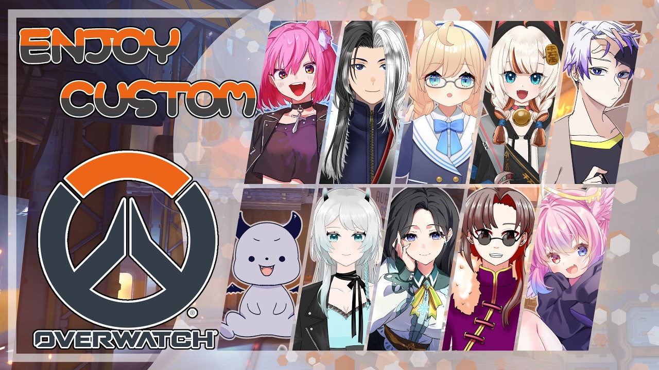 【#OW】コラボカスタム！【#ﾓﾓﾀｧ】