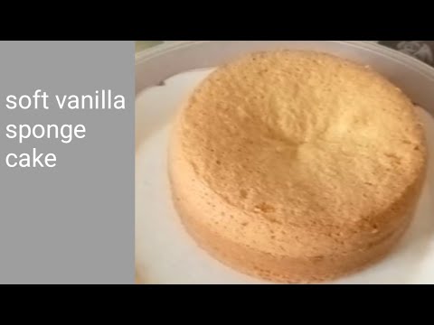 vanilla Sponge recipe  | sponge cake recipe without oven 😋 | with Ruqayyah home baker