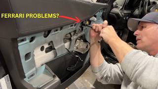 Why Removing a Ferrari Door Panel is Harder Than It Looks..