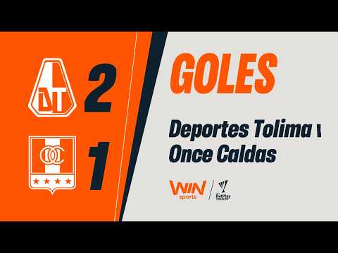 Tolima vs. Once Caldas (goals) | Liga BetPlay Dimayor 2026-1 | Matchday 7