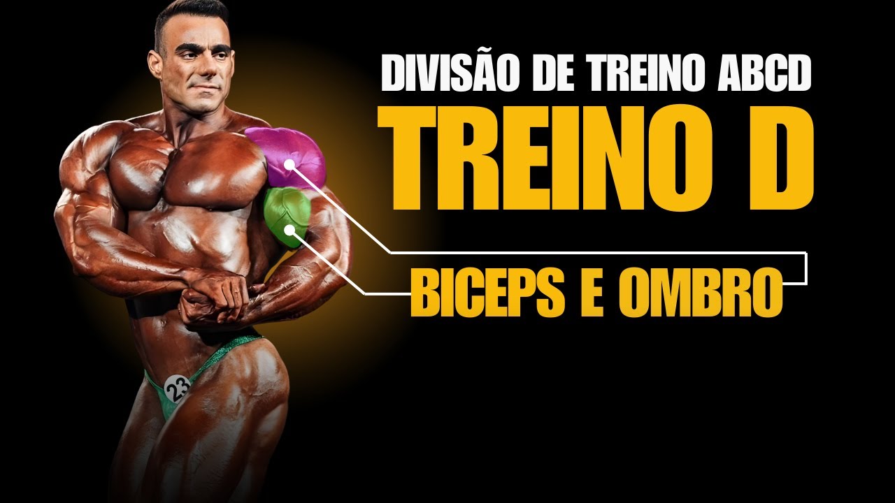 O TREINO PERFEITO DE BICEPS E OMBRO