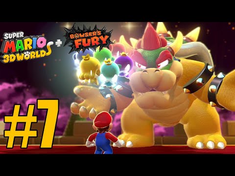 Super Mario 3D World + Bowser's Fury Gameplay Walkthrough Part 7 ( World Castle )