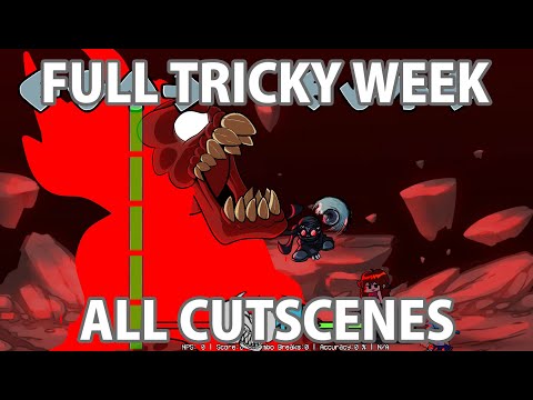 TRICKY 2.0 | ALL CUTSCENES AND FULL WEEK (ALL PHASES) | [Official] | The Full-Ass Tricky Mod