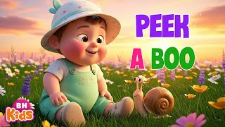 Peek A Boo Lyrics | Nursery Rhymes & Kids Songs
