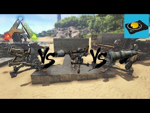 Ark Insight! — Ballista V.S Catapault V.S Cannon!