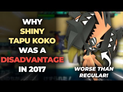 Why Shiny Tapu Koko Was SUBOPTIMAL In VGC 2017! | Competitive Pokemon Lore