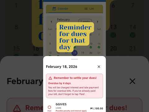 DueMate Lite: Track Your Dues video thumbnail