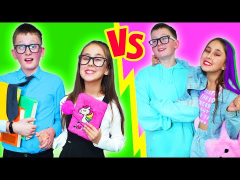 Escuela Secundaria vs Primaria | Momentos divertidos con Amigos para siempre