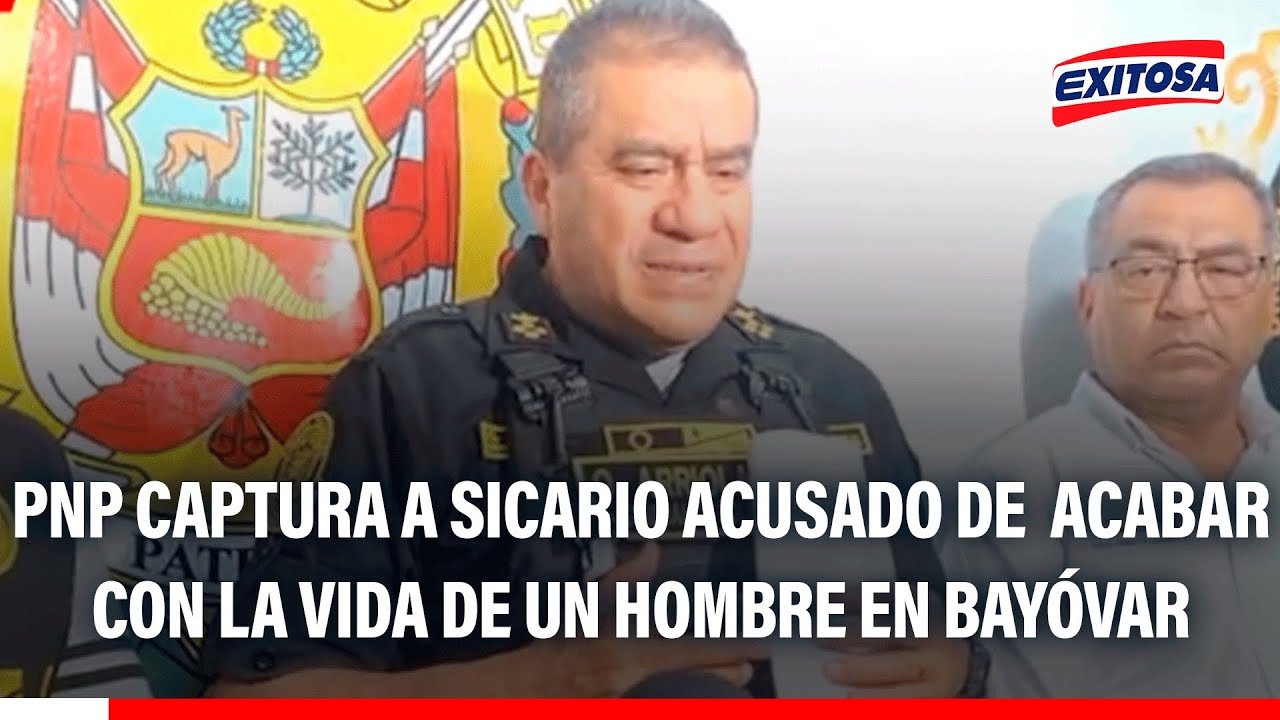 🔴🔵 SJL: Policía Nacional captura a sicario acusado de acabar con la vida de un hombre en Bayóvar