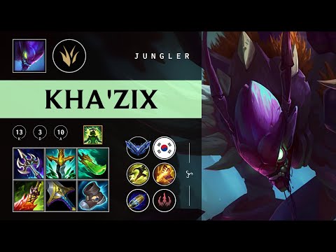 Kha'Zix Jungle vs Malphite - KR Diamond Patch 26.01