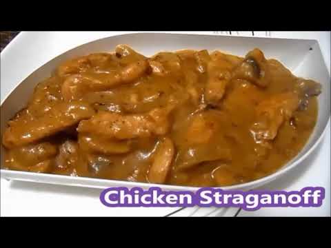 How to cook delicious chicken stroganoff | Russian food