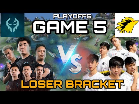 EXECRATION vs ONIC PH [GAME 5] MPL-PH Season 6 Playoffs Loser Bracket Day 4