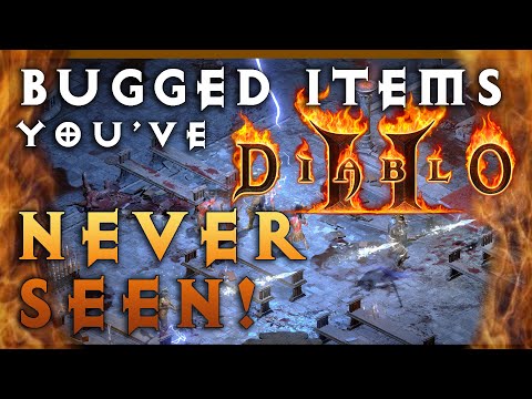 Bugged Items You've NEVER SEEN in Diablo 2!