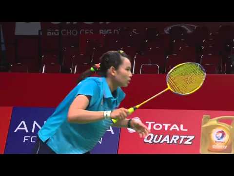 TOTAL BWF World Championships 2015 | Badminton Day 5 QF M4-WS | Fan vs Tai