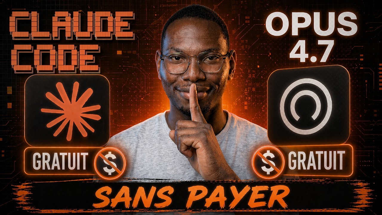 J'utilise Claude Code GRATUITEMENT avec Opus 4.6 (et bientôt Opus 4.7)