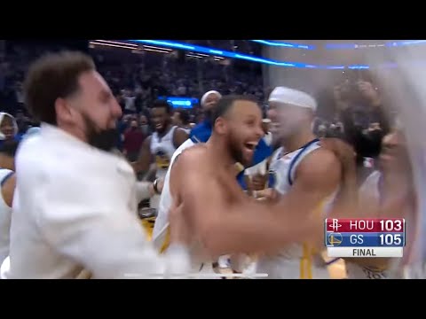 🚨 STEPHEN CURRY FIRST CAREER Game-Winning #TissotBuzzerBeater
