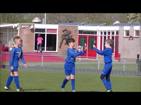 SSV'65 JO11-2 wint met 1-5 in Westkapelle