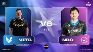 VITALITY vs NBS, SE QUALIFIER AU MAIN EVENT (EMEAM Summer 2025)