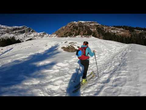 Scialpinismo in Dolomiti - malga Stia - Gares - Canale d'Agordo