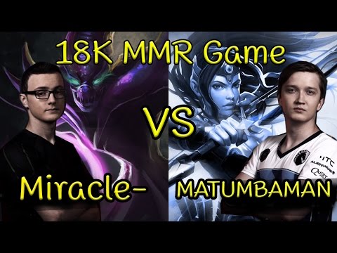 Miracle- (Spectre) vs MATUMBAMAN (Mirana) The 18K MMR Game!