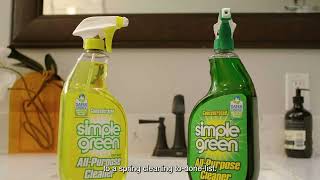 Simple Green Spring Cleaning with Green and Lemon Fresh