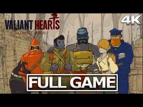 VALIANT HEARTS: COMING HOME Full Gameplay Walkthrough / No Commentary【FULL GAME】4K Ultra HD