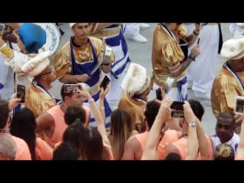 Bateria da Unidos da Tijuca 2019 - Apresentação no 1° módulo de jurados