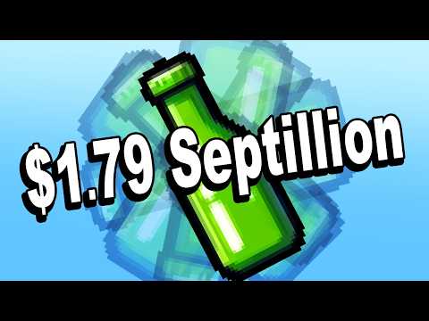 I Earned 2,000,000,000,000,000,000,000,000 Flipping Bottles