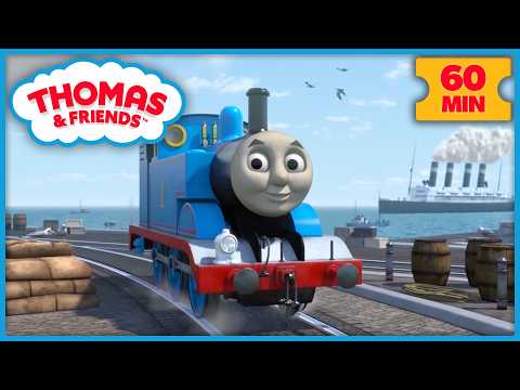 Thomas Loves to Travel the World! | Thomas & Friends | 60+ Minutes! - Kids TV Series, Kingdom Kids Zone - Thomas & Friends