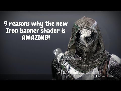 9 reasons WHY the new Iron Banner shader is the best shader in Destiny 2 #destiny2 #ironbanner