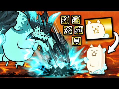 Defeating Brutal Bunaglios with SOAP CAT! (Battle Cats)