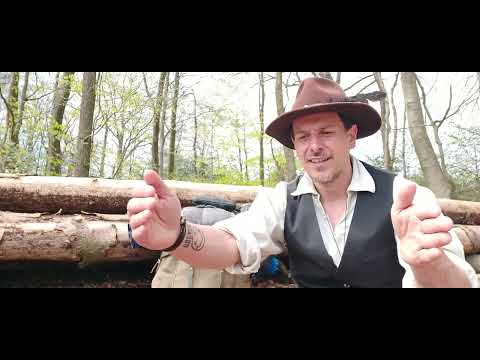 Bushcrafttour im Western Style Tag 1 -Talsperre - Kletter Action - Erste Musikuntermalung