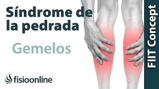 Tratamiento de la rotura de fibras del gemelo o síndrome de la pedrada