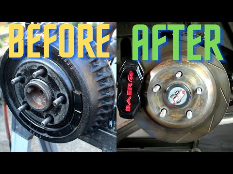 BAER BIG Brake Upgrade Drum to Disk Conversion (1982-1992 Camaro/Firebird)