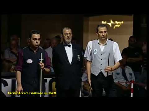 D.MARTINELLI vs GUALEMI Camp.Italiano Biliardo a Squadre - Pontedera 2009