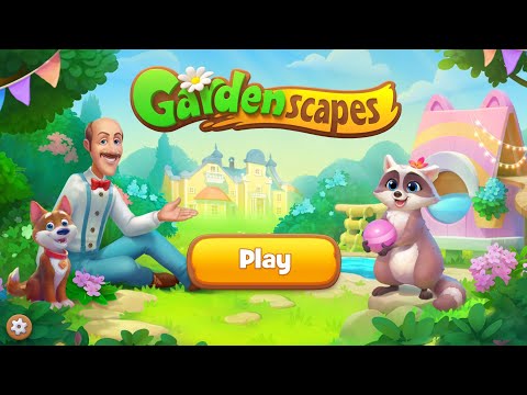 Gardenscapes - Event - Golden Ticket - Striped Season 🦝