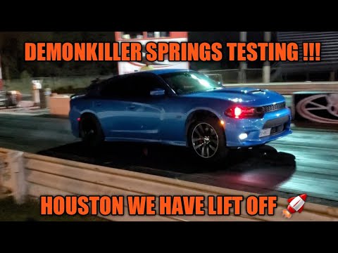 Dodge demon killer springs Testing charger scatpack
