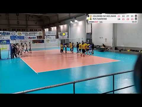 Serie C: COLOMBO INF. MOLINARI vs RVS SANREMO - 14/02/2026