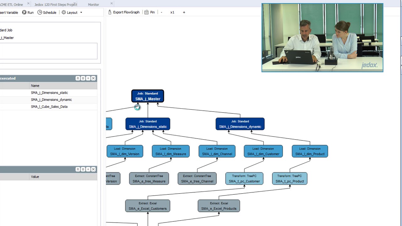session 6 integration lesson 12 create cube executing