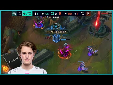 SK Jezu Pentakill against Misfits | LEC-Clip Twitch Clips