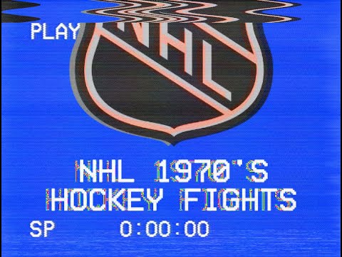 NHL 1970's Hockey Fights