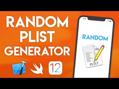 Swift 4.2 Xcode Tutorial - Random PList Generator - iOS 12 Geeky Lemon Development